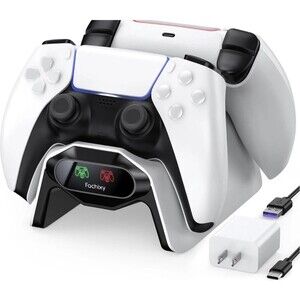 PS5 Controller Charging Station PS5 Charger Dock For Playstation 5 Blue
